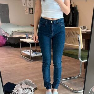 H&M Jeans, Size 4, Blue